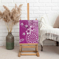 Cook Islands Canvas Wall Art Fandango Hibiscus And Stars LT05 - Polynesian Pride