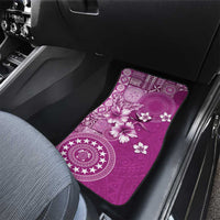 Cook Islands Car Mats Fandango Hibiscus And Stars LT05 - Polynesian Pride