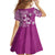 Cook Islands Family Matching Off Shoulder Maxi Dress and Hawaiian Shirt Fandango Hibiscus And Stars