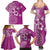 Cook Islands Family Matching Summer Maxi Dress and Hawaiian Shirt Fandango Hibiscus And Stars