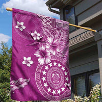 Cook Islands Garden Flag Fandango Hibiscus And Stars LT05 - Polynesian Pride