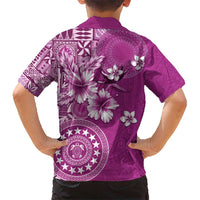 Cook Islands Hawaiian Shirt Fandango Hibiscus And Stars LT05 - Polynesian Pride