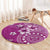 Cook Islands Round Carpet Fandango Hibiscus And Stars