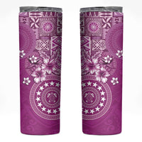 Cook Islands Skinny Tumbler Fandango Hibiscus And Stars
