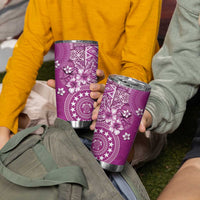 Cook Islands Tumbler Cup Fandango Hibiscus And Stars LT05 - Polynesian Pride