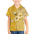 Cook Islands Hawaiian Shirt Yellow Hibiscus And Stars