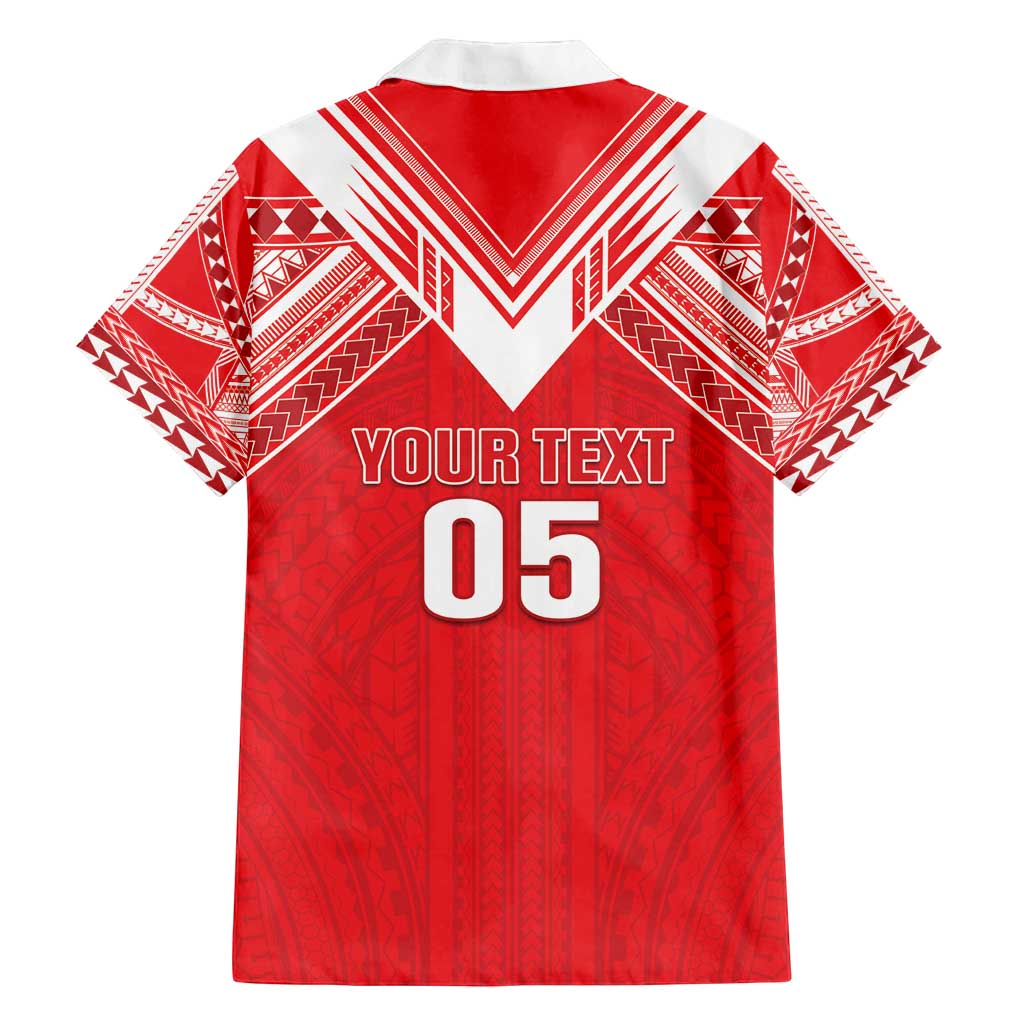 Custom Tahiti Football Family Matching Tank Maxi Dress and Hawaiian Shirt Coat Of Arms Polynesian Tribal Pattern