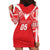 Custom Tahiti Football Hoodie Dress Coat Of Arms Polynesian Tribal Pattern