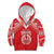 Custom Tahiti Football Kid Hoodie Coat Of Arms Polynesian Tribal Pattern