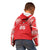 Custom Tahiti Football Kid Hoodie Coat Of Arms Polynesian Tribal Pattern