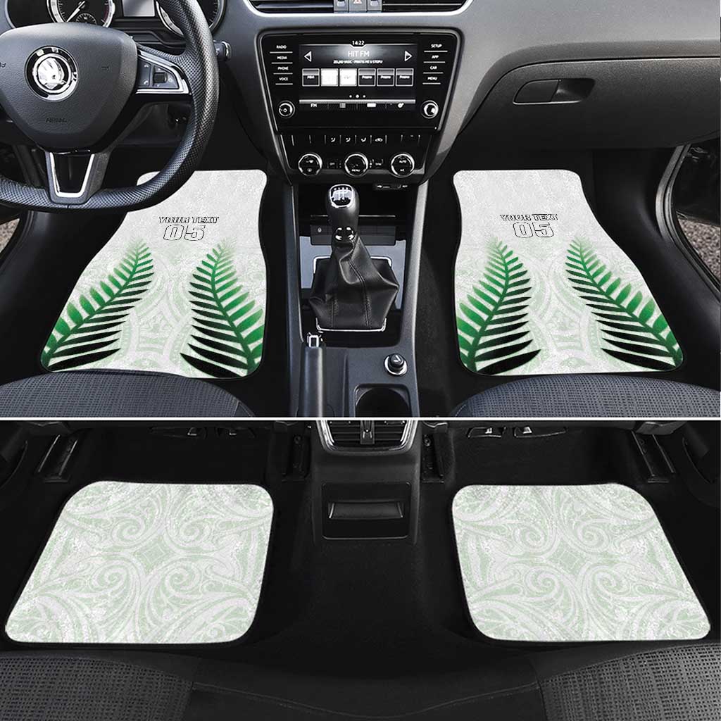 Custom New Zealand Fern Football Car Mats Simple Style