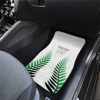 Custom New Zealand Fern Football Car Mats Simple Style LT05 - Polynesian Pride