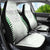 Custom New Zealand Fern Football Car Seat Cover Simple Style