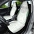 Custom New Zealand Fern Football Car Seat Cover Simple Style