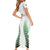 Custom New Zealand Fern Football Family Matching Short Sleeve Bodycon Dress and Hawaiian Shirt Simple Style