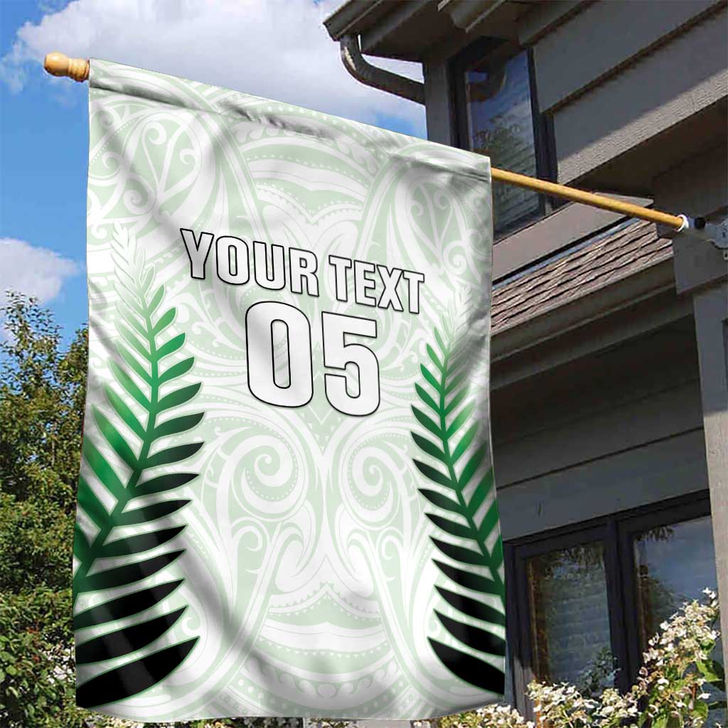 Custom New Zealand Fern Football Garden Flag Simple Style LT05 - Polynesian Pride