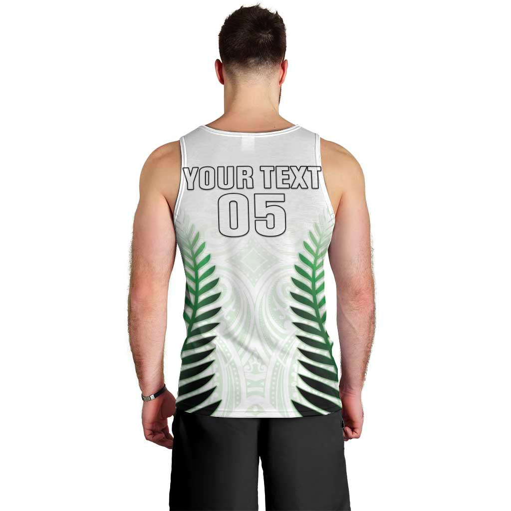 Custom New Zealand Fern Football Men Tank Top Simple Style LT05 - Polynesian Pride