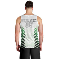 Custom New Zealand Fern Football Men Tank Top Simple Style LT05 - Polynesian Pride