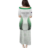 Custom New Zealand Fern Football Puletasi Simple Style LT05 - Polynesian Pride