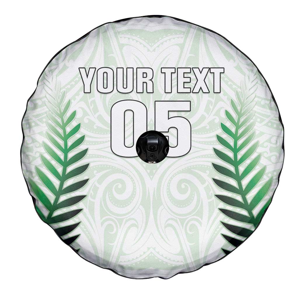 Custom New Zealand Fern Football Spare Tire Cover Simple Style