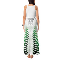 Custom New Zealand Fern Football Tank Maxi Dress Simple Style