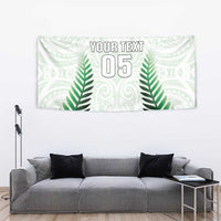 Custom New Zealand Fern Football Tapestry Simple Style