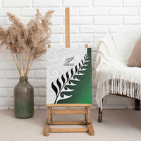 New Zealand Football Canvas Wall Art Go Aotearoa LT05 - Polynesian Pride