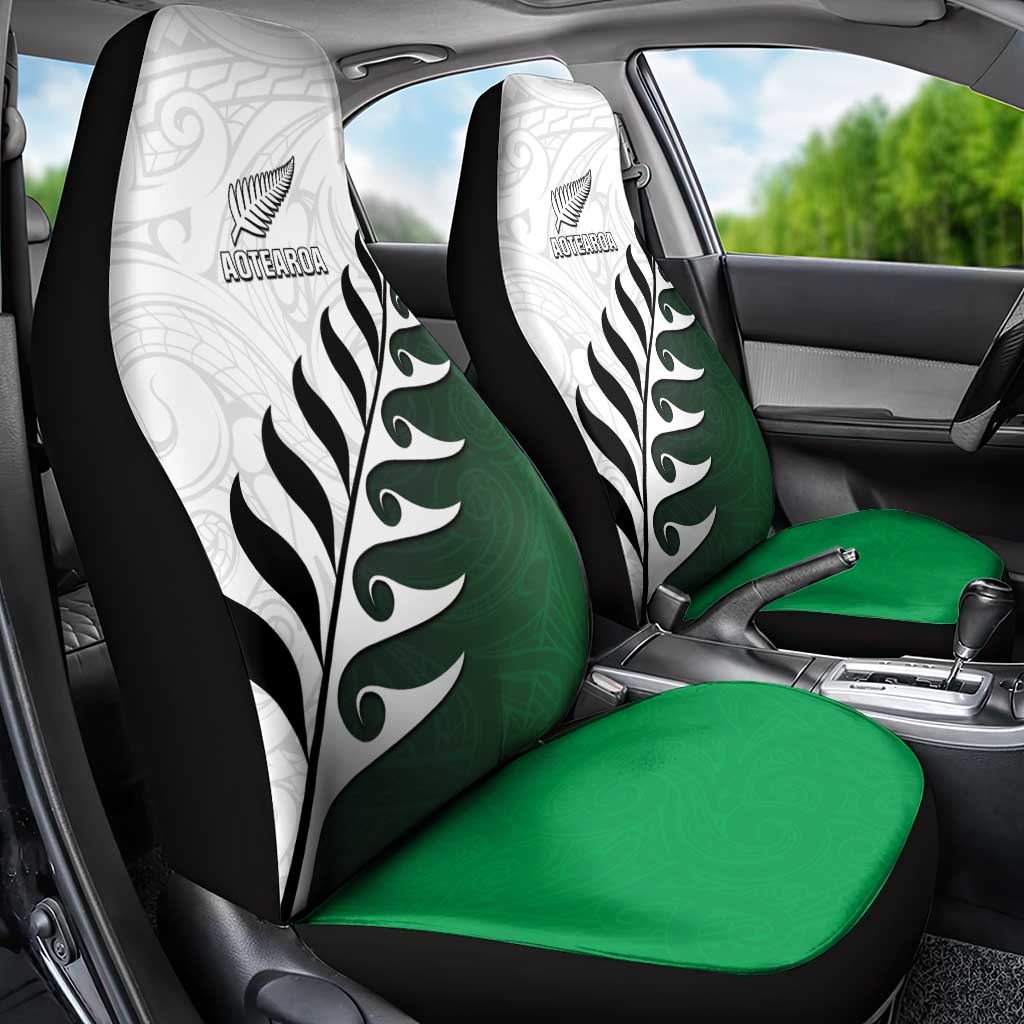 New Zealand Football Car Seat Cover Go Aotearoa