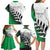 Custom New Zealand Football Family Matching Long Sleeve Bodycon Dress and Hawaiian Shirt Go Aotearoa