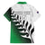 Custom New Zealand Football Family Matching Off Shoulder Short Dress and Hawaiian Shirt Go Aotearoa