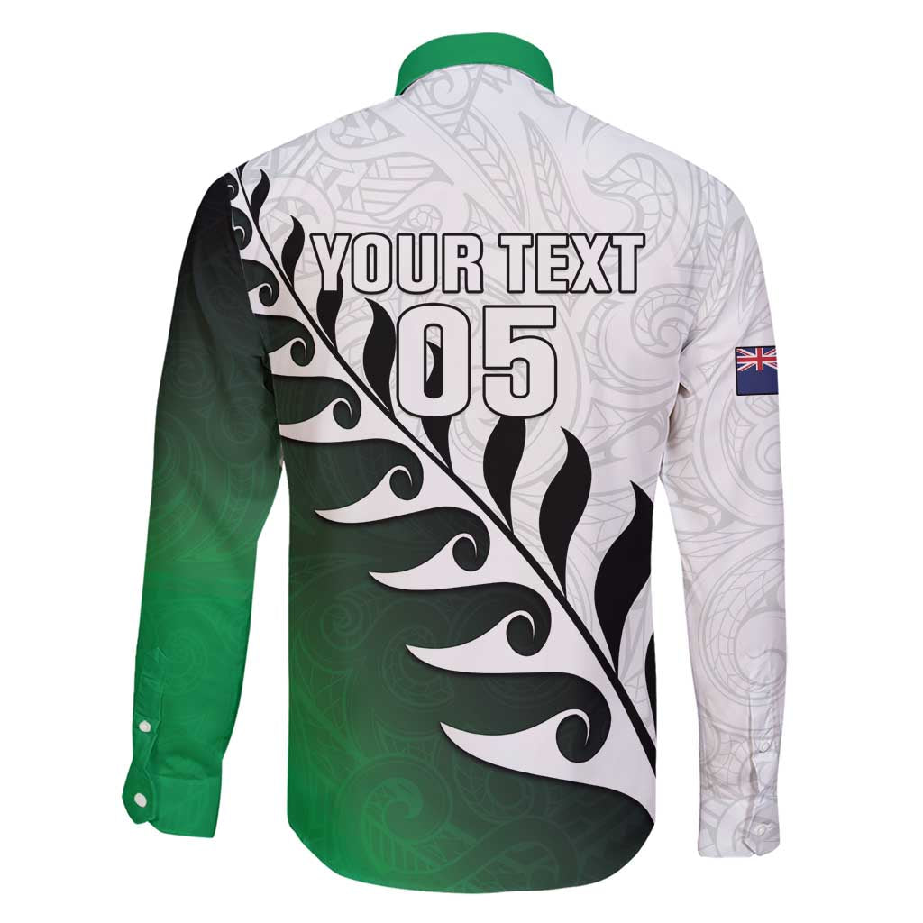 Custom New Zealand Football Family Matching Short Sleeve Bodycon Dress and Hawaiian Shirt Go Aotearoa