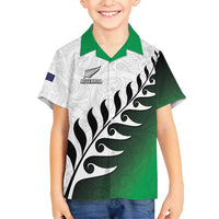 Custom New Zealand Football Family Matching Tank Maxi Dress and Hawaiian Shirt Go Aotearoa