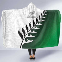 New Zealand Football Hooded Blanket Go Aotearoa LT05 One Size Green - Polynesian Pride