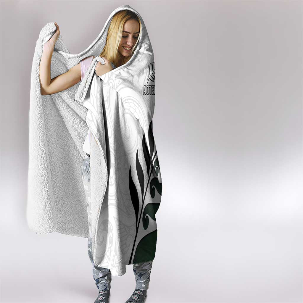 New Zealand Football Hooded Blanket Go Aotearoa LT05 - Polynesian Pride
