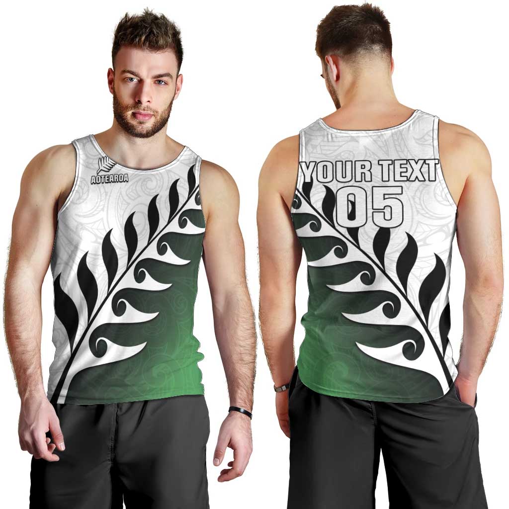 Custom New Zealand Football Men Tank Top Go Aotearoa LT05 - Polynesian Pride