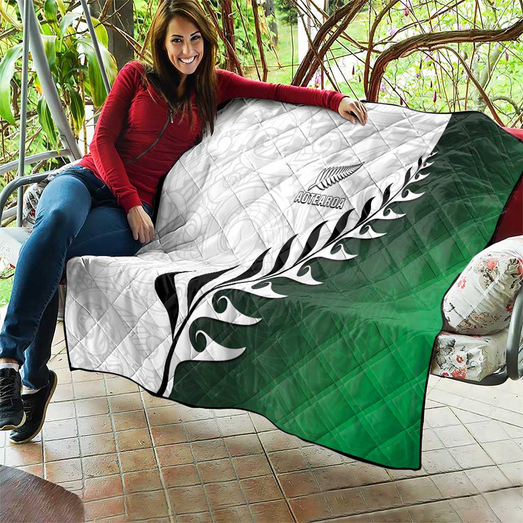 New Zealand Football Quilt Go Aotearoa