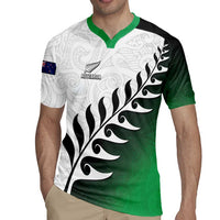 Custom New Zealand Football Rugby Jersey Go Aotearoa