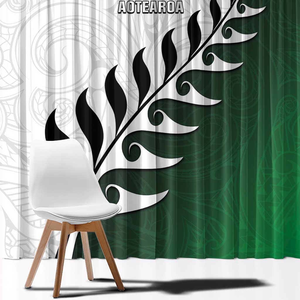 New Zealand Football Window Curtain Go Aotearoa LT05 - Polynesian Pride