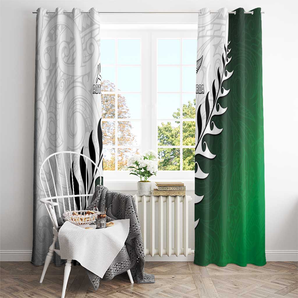 New Zealand Football Window Curtain Go Aotearoa LT05 - Polynesian Pride