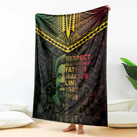 Happy Vanuatu Father Lini Day Blanket LT05 - Polynesian Pride