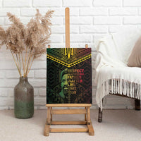 Happy Vanuatu Father Lini Day Canvas Wall Art LT05 - Polynesian Pride
