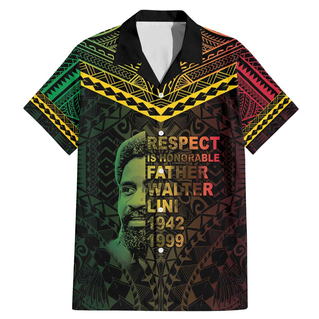 Happy Vanuatu Father Lini Day Family Matching Mermaid Dress and Hawaiian Shirt