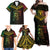 Happy Vanuatu Father Lini Day Family Matching Off Shoulder Maxi Dress and Hawaiian Shirt