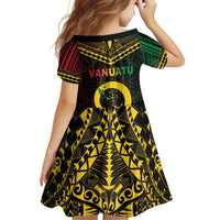 Happy Vanuatu Father Lini Day Family Matching Puletasi and Hawaiian Shirt