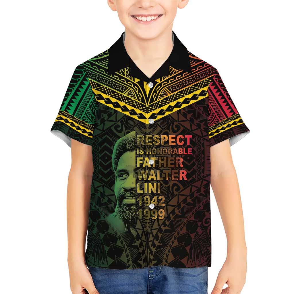 Happy Vanuatu Father Lini Day Hawaiian Shirt LT05 - Polynesian Pride