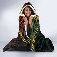 Happy Vanuatu Father Lini Day Hooded Blanket LT05 - Polynesian Pride