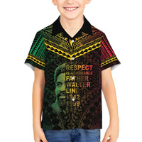 Happy Vanuatu Father Lini Day Kid Hawaiian Shirt