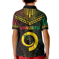 Happy Vanuatu Father Lini Day Kid Polo Shirt