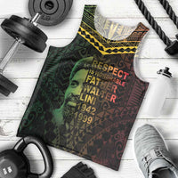 Happy Vanuatu Father Lini Day Men Tank Top LT05 - Polynesian Pride