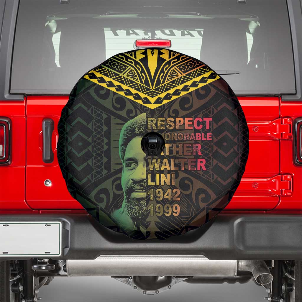 Happy Vanuatu Father Lini Day Spare Tire Cover